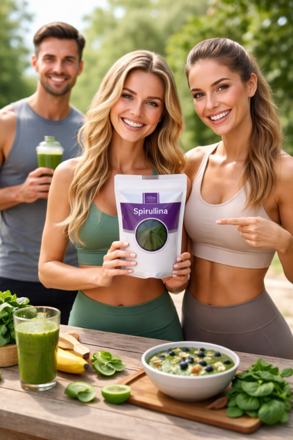 Saf Toz Spirulina - Katkısız ve Doğal - 100 gr